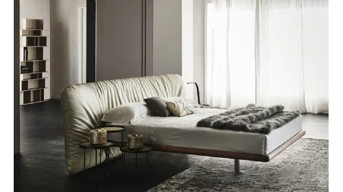 Letto in ecopelle Marlon di Cattelan Italia